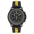 Versace Greca Action Chrono Silicone Watch