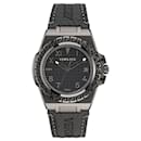 Versace Greca Reaction Leather Watch