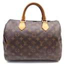 Louis Vuitton Speedy Handbag 30 MONOGRAM M CANVAS41108 CANVAS HAND BAG