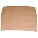 LOUIS VUITTON Monogram Stole Wool Pink Beige M72046 LV Auth cl259 - Louis Vuitton