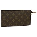 LOUIS VUITTON Monogram Bucket GM Accessory Pouch Vintage LV Auth ac1366 - Louis Vuitton