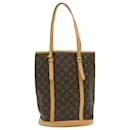 LOUIS VUITTON Monogram Bucket GM Shoulder Bag M42236 LV Auth ac642 - Louis Vuitton