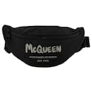 Bum Belt Bag - Alexander Mcqueen -  Black/Off-White - Synthetic