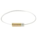 le 7g Pulseira Cable em Prata/Ouro Polido - Autre Marque
