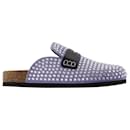 Crystal Loafers - J.W. Anderson - Purple - Leather - JW Anderson