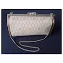 Bolso de mano Christian Dior Vintage en lona Monogram y cuero