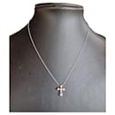 Croce in platino e diamanti Peretti - Tiffany & Co