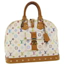 LOUIS VUITTON Monogram Multicolor Alma GM Hand Bag White M40441 LV Auth yk5533 - Louis Vuitton