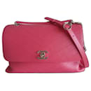Chanel pink flap bag