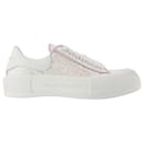 Oversized Sneakers - Alexander Mcqueen - Black/White - Leather