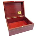 VINTAGE BOX FOR ROLEX WATCHES 81.00.09 VARNISHED WOOD MAHOGANY BROWN WATCH BOX - Rolex