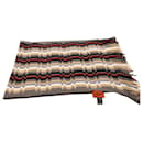 Cachecol de tricô Missoni em lã multicolorida