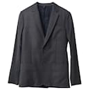 Dior Single-Breasted Jacket in Grey Wool
