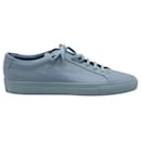 Common Projects Achilles Low Top Sneakers in Powder Blue Leather - Autre Marque