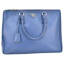 Prada Saffiano Galleria lined Zip Handbag