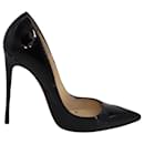 Christian Louboutin So Kate 120 Pumps in Black Patent Leather 