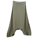 Pantalones Harem de Saint Laurent Yves en seda gris paloma - Yves Saint Laurent