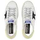 Super Star Sneakers in White Leather - Golden Goose Deluxe Brand