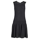 Temperley London Acacia Knit Dress in Black Viscose