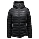 Patagonia Hooded Down Jacket in Black Polyester - Autre Marque