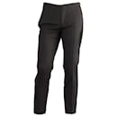 Dior Cropped Trouser in Black Wool