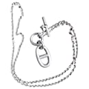 FARANDOLE silver necklace with Navy anchor mesh pendant - Hermès