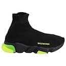 Balenciaga Speed 2.0 Trainers in Black Recycled Polyester 