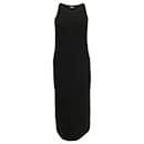 Michael Kors Textured Stretch Dress in Black Viscose