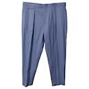 Equipment Unisex Relaxed Trousers in Green Lyocell