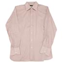 Tom Ford Gingham Button-down Shirt in Pink Cotton