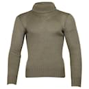 Gucci Knitted Turtleneck Sweater in Grey Wool