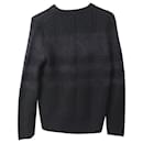 Givenchy Cable Knit Sweater in Grey Mohair