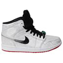 Edison Chen x Air Jordan 1 Mid “Fearless” CLOT in White Canvas - Nike