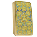 HERMES Tarot card Playing Cards Yellow Gold Auth 34029 - Hermès