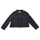 NEW BALENCIAGA JACKET 482125 42 IT 38 FR M DENIM OVERSIZE JACKET JACKET - Balenciaga