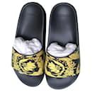 Versace Pool Slide Printed Rubber Size 36