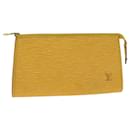 LOUIS VUITTON Epi Pochette Accessoires Accessory Pouch Yellow M52989 Auth ac1507 - Louis Vuitton