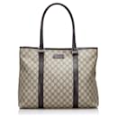 Gucci Brown GG Supreme Joy Tote Bag