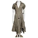 DvF vintage Taffy wrap dress stile Safari - Diane Von Furstenberg
