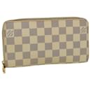 LOUIS VUITTON Damier Azur Zippy Brieftasche Lange Brieftasche N.60019 LV Auth th3255 - Louis Vuitton