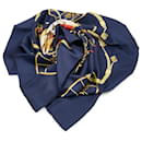 Hermes Blue Springs Silk Scarf - Hermès