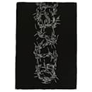 Givenchy Barbed Wire Logo Print Scarf