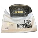 Love moschino leather banana bag - Love Moschino