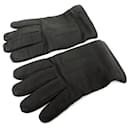 NINE PAIR OF LOUIS VUITTON M GLOVES75487 SIZE 8.5 BLACK LEATHER GLOVES - Louis Vuitton