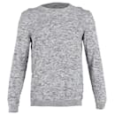 Hugo Boss Slim Fit Fines-O Sweater in Grey Cotton 