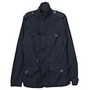 Ralph Lauren Utility Jacket in Navy Blue Polyester