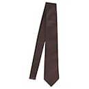Church's Formal Krawatte aus brauner Seide