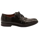 Church's Lace Up Derby Shoes in Black Leather