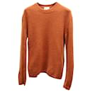 Kenzo Pullover Sweater in Orange Recycled Cashmere