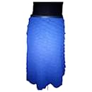 LAGERFELD JUPE SKIRT  COUTURE SOIE  PETALES   T38 - Karl Lagerfeld